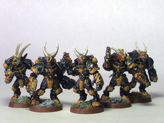 BEASTMEN BESTIGOR COMMAND Musician *Corno mancante* Warhammer Fantasy